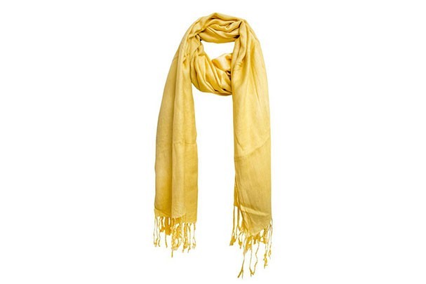 Fular Beige Liso 180x70 cm