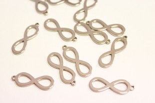 Dije Infinito 1,7cm Acero