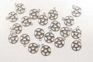 Dije Pentagrama 2cm Metal...