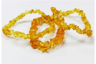 Pulsera Chip Ámbar Elástica