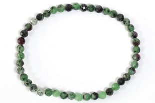 Pulsera Rubí con Fucsita...
