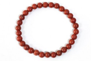Pulsera Jaspe Rojo Cuentas...
