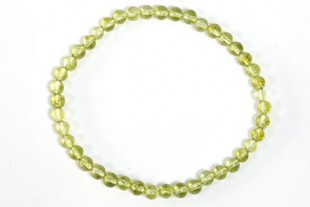 Pulsera Olivino Cuentas 4mm...