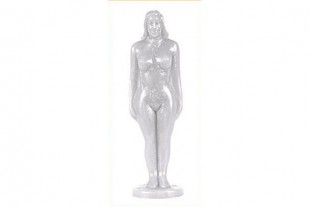 Vela Mujer Blanca 20cm con...
