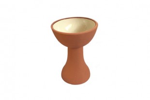 Cáliz Cerámica Marrón ø8cm