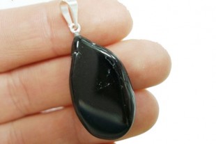 Colgante Turmalina Negra...