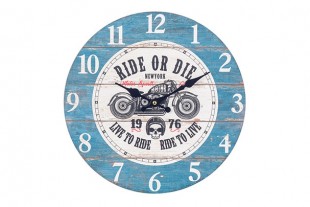 Reloj Pared Moto Estilo...