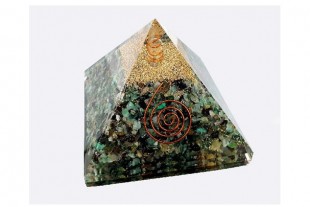 Piramide Orgonita Esmeralda...