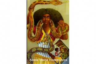 Estampa Santa Marta...
