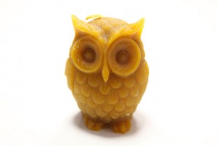 Vela Cera Abejas BUHO 5 X 4 cm