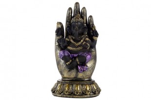 Figura Ganesha Mano Negro...