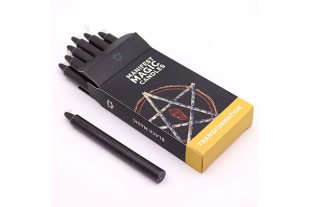 Pack Vela Negra 11 cm (12...