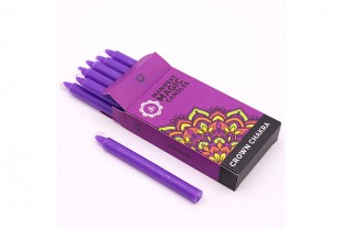 Pack Vela Morada 11 cm (12...