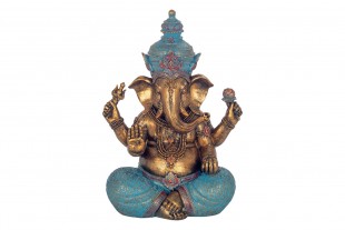 Figura Ganesha Azul -...