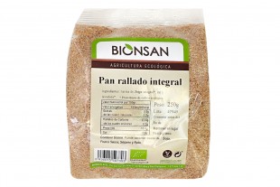 Pan Rallado Integral 250gr...
