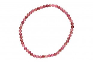 Pulsera Turmalina Rosa 4mm...