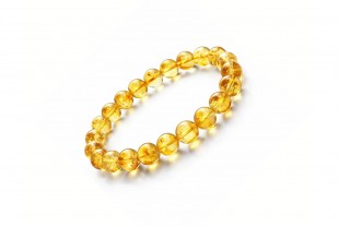 Pulsera Citrino Cuentas 8mm...