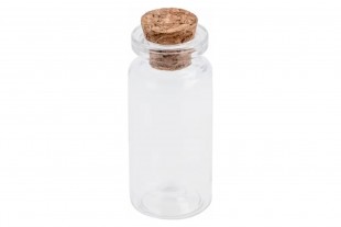 Bote Cristal 10ml con Tapón...