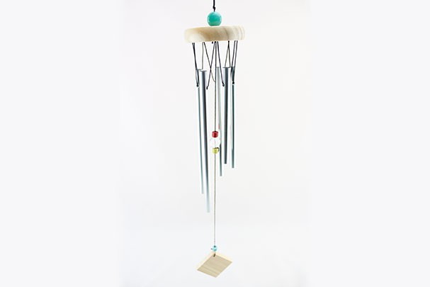 Campana de Viento Madera y Metal Pequeño