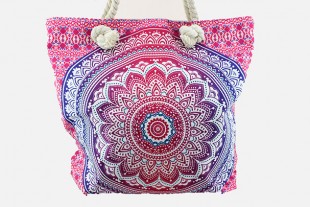 Bolso Mandala Flor Asa...