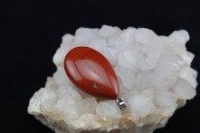 Colgante Jaspe Rojo Lágrima 4cm