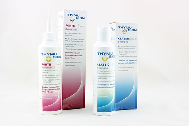 Kit Champú Classic + Serum Forte Anticaída Cabello Thymuskin durante Quimioterapia 200 ml
