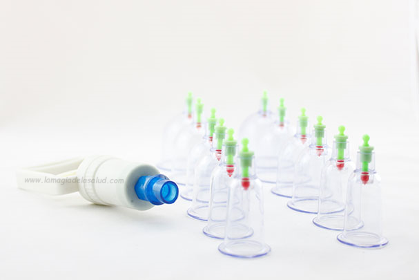 Pack Ventosas de Succión Medicina Tradicional China