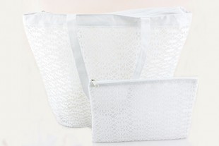 Bolso Calado Blanco con...