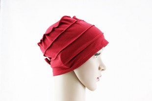 Turbante Oncológico Granate...