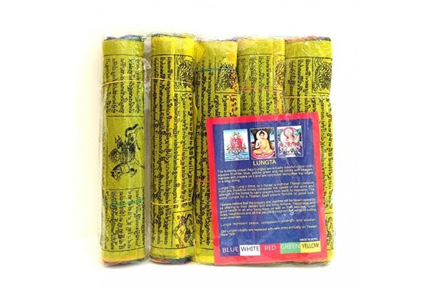 Banderas Extra Grandes Tibetanas Auténticas Horizontales