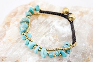 Pulsera Chip Turquesina Thai