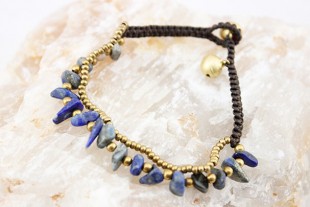 Pulsera Chip Lapislázuli Thai