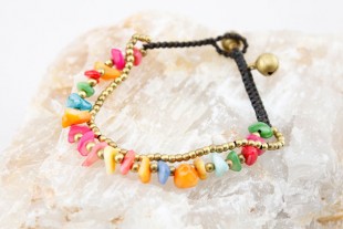 Pulsera Chip Mineral...