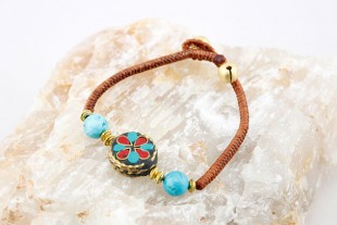 Pulsera Medallón Nepal...