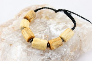 Pulsera Palo Santo Cuentas...
