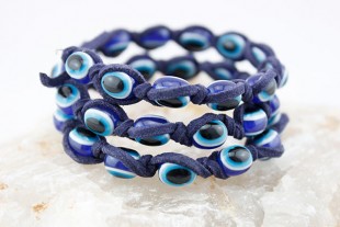Pulsera Triple Vuelta Ojos...