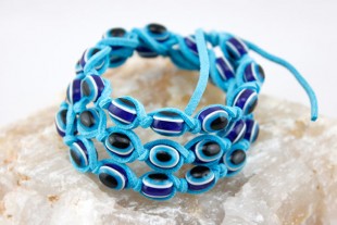 Pulsera Triple Vuelta Ojos...