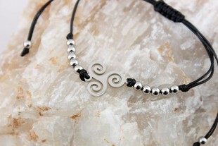 Pulsera Hilo Trisquel Acero