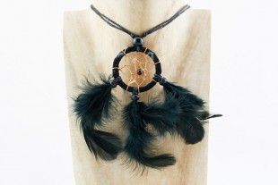 Collar Atrapasueños Negro