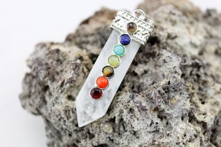 Colgante 7 Chakras Cuarzo...