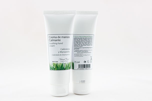 Crema de Manos Calmante Caléndula y Manzanilla Natural Carol 75 ml