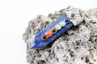 Colgante 7 Chakras Lapislázuli