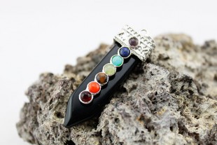 Colgante 7 Chakras Onix