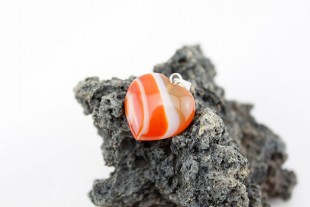 Colgante Corazón Cornalina
