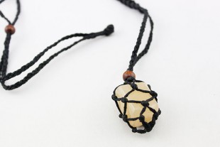 Collar Trenzado Calcita...