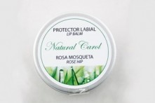 Protector Labial Rosa Mosqueta Natural Carol 15 ml