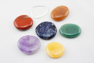 Kit Chakras Mineral Rodados...