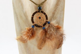 Collar Atrapasueños Marrón